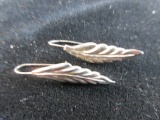 1.5” Sterling Silver Earrings