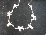 Animal Themed Sterling Silver Artisan Necklace