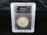 1938 Encased Silver Half Dollar