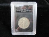 1939 Encased Silver Half Dollar