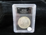 1901 O Encased Silver Dollar