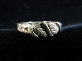 10K Yellow Gold Black Hills Styled Band Ring