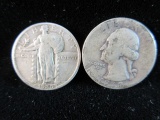 29-38 Silver Quarter Dollars