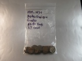 37 Count Better Date 1909 – 1939 Wheat Back Coins