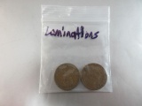 Lamination Error Wheat Back Coins