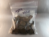 1950’s Wheat Back Coins 250 Count