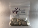 Mixed Dated 50 Count Buffalo Nickels.