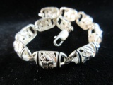 Sterling Silver Bracelet 7.5”