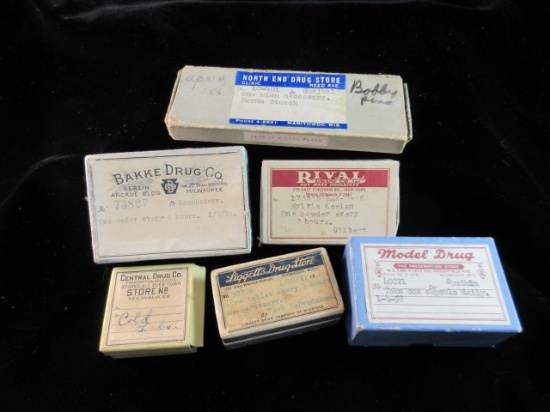 Antique Drug Boxes
