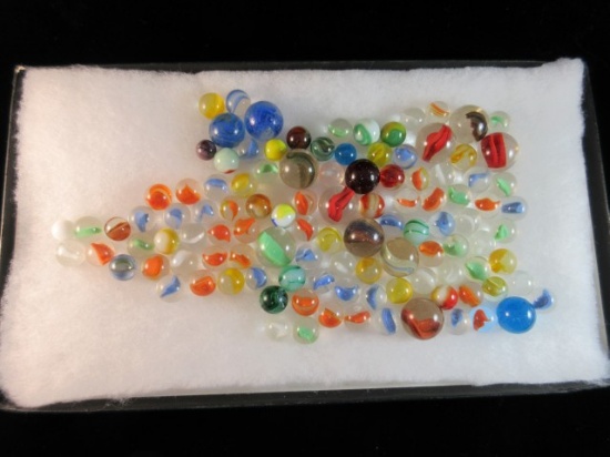 Large Lot of Loose Vintage Marbles