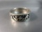 Vintage Sterling Silver Band Accent Styledized Ring