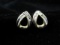 10K Gold Diamond Gemstone Earrings