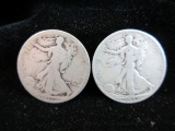 1917-1929S Silver Half Dollars