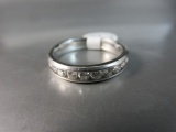 Platinum and Diamond Gemstone Ring
