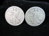 1935S and 1917 Silver Half Dollars