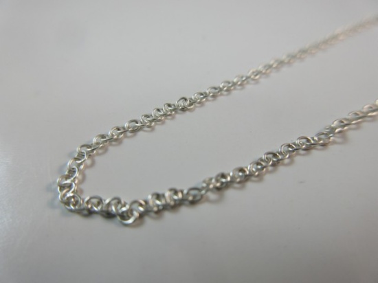 18” Sterling Silver Necklace