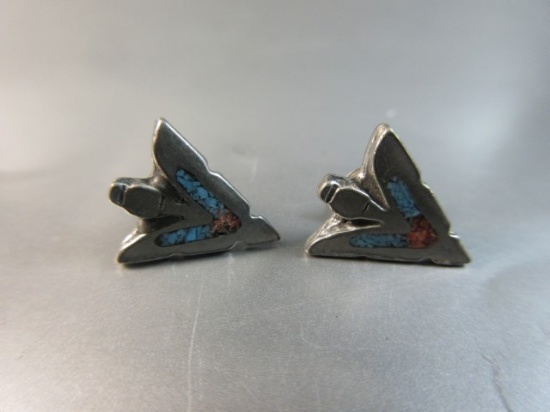 Sterling Silver Arrow Themed Earrings
