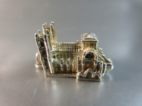 Sterling Silver West Minster Abby Charm