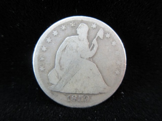 1859 O Silver Half Dol.