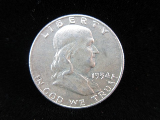 1954 D Silver Half Dollar