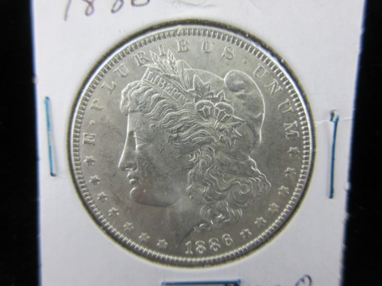 Great Condition 1886 Silver Morgan Dollar