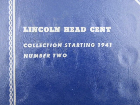 Lincoln Head COMPLETE Book of Number Two 1941 -1965