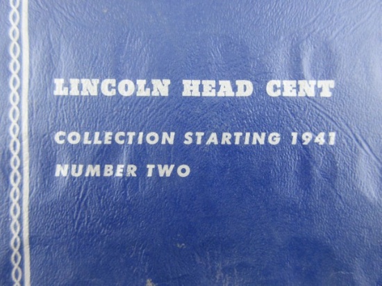 Lincoln Head COMPLETE Book of Number Two 1941 -1965