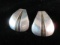 Sterling Silver Copper Accent Vintage Earrings