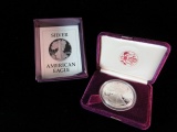 1987 .999 Fine Silver One Oz Liberty Coin