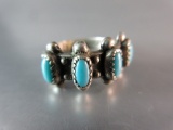 Vintage Native American Turquoise Stone Ring