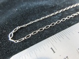 24” Tiffany & Co Sterling Silver Necklace