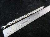 8” Sterling Silver Bracelet