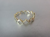 Designer EFC 14K Gold Ring