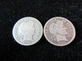 1906 and 1916 Silver Dimes
