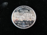 Stagecoach Silver .999 One OZ Coin