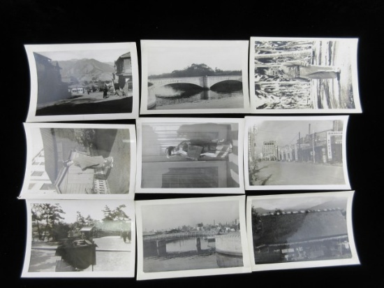 Lot of antique Black and White Photographs As Shown