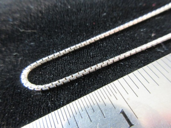 16” Sterling Silver Necklace