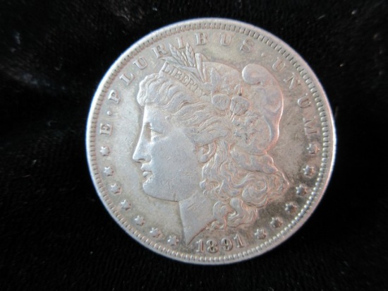 1891 CC Carson City Silver Dollar