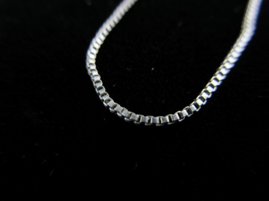 20” Sterling Silver Necklace