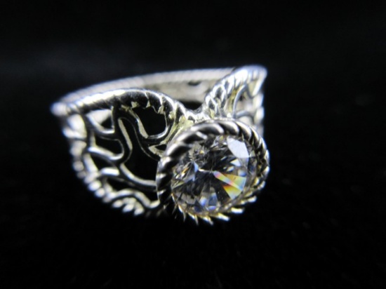 CZ Stone 925 Silver Ring