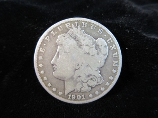 1901 S Silver Morgan Dollar