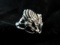 Midevil Dragon Style Sterling Silver Ring