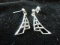 Sterling Silver Vintage Dangle Earrings