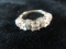 Gold Over 925 Silver Cocktail Style Ring