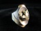 Vintage Sterling Silver 18K Gold Cat Themed Ring