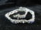 Sapphire Gemstone DJG Sterling Silver 8” Tennis Bracelet