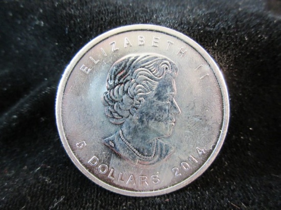 1oz 999 Fine Silver Canada Coin