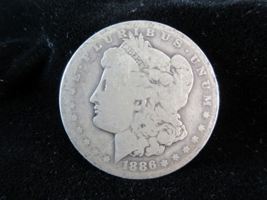 1886 O Silver Morgan Dollar