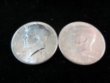 1964 Silver Kennedy Dollars Lot of Two