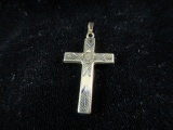 14K Gold Cross Pendant